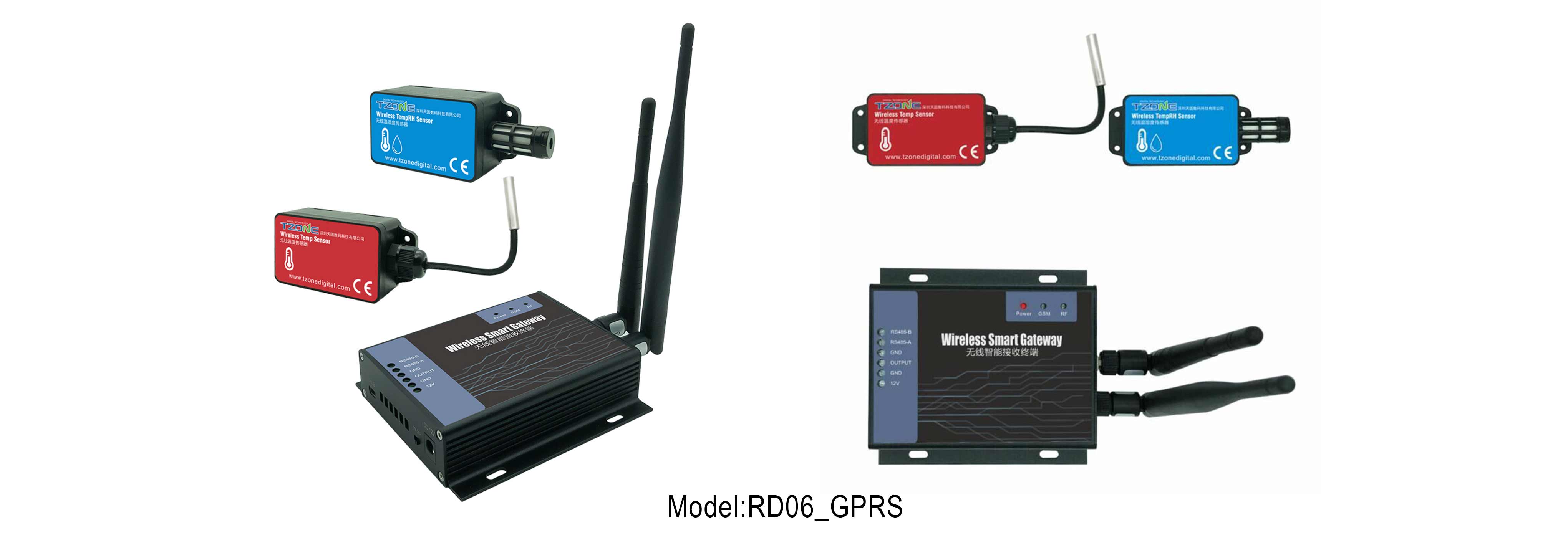 RF Wireless Sensor and Gateway